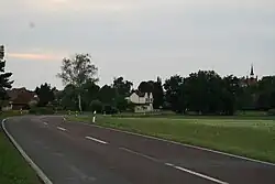 На въезде в Древиц