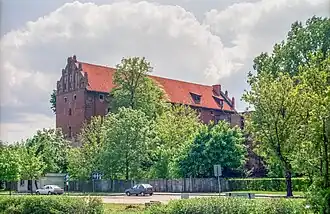 Сохранвшееся крыло орденского замка