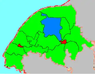 Дмитровичский сельсовет на карте