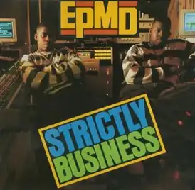 Обложка альбома EPMD «Strictly Business» (1988)