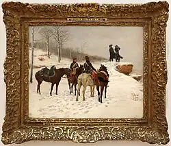 Генерал Моро при Гогенлиндене.