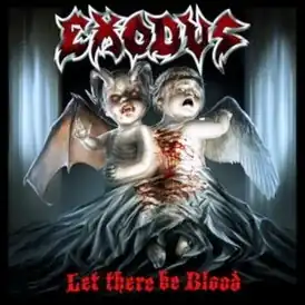 Обложка альбома Exodus «Let there be Blood» (2008)