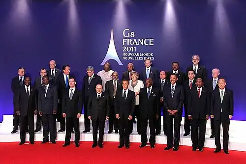 Главы государств и правительств «Группы восьми», 27 мая 2011 г.