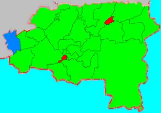 Федорский сельсовет на карте