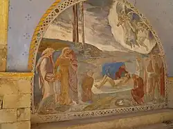 Пьета. 1912. Фреска. Капелла Святого Панкратия. Грамбуа, Воклюз