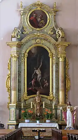 Икона святой Себастьян