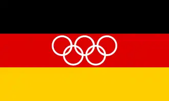 Флаг, использовавшийся страной на Играх