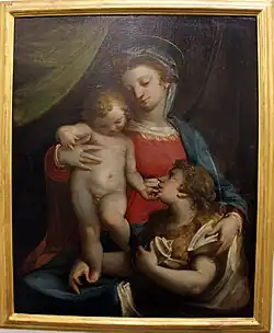 Мадонна с Младенцем и святой Магдалиной. Палаццо Бьянко, Генуя