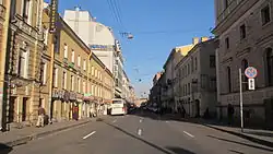 Вид от площади Восстания