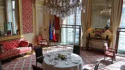 Отель де Бурвале. Салон в стиле ампир