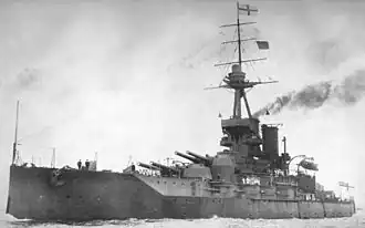 Линкор «Айрон Дюк» (около 1914/1915 года)