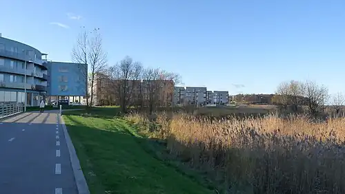 Жилые дома на берегу моря