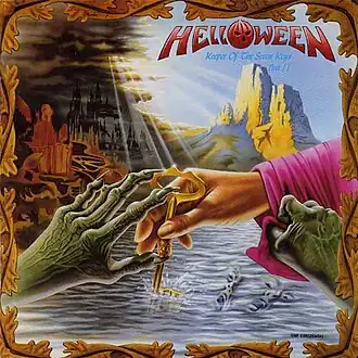 Обложка альбома Helloween «Keeper of the Seven Keys Part 2» (1988)