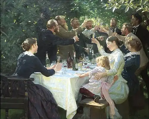 Ура!, Педер Северин Кройер, 1888