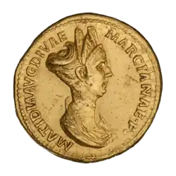 Ауреус, аверс