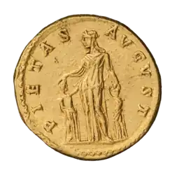 Ауреус, реверс