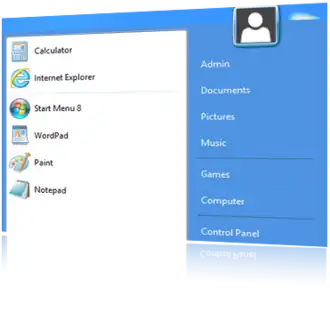Скриншот программы IObit Start Menu