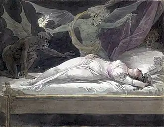 Инкуб на гравюре, 1795 г.