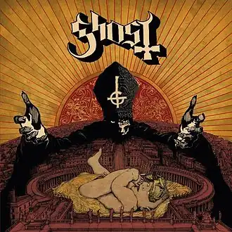 Обложка альбома Ghost «Infestissumam» (2013)