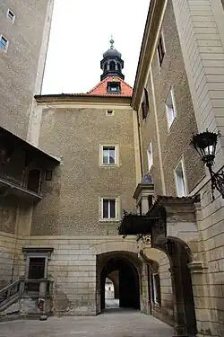 Внутренний двор замка