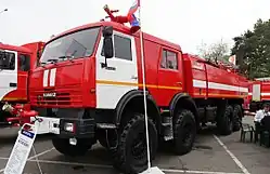 Аэродромный пожарный автомобиль АА 12/60 на шасси КАМАЗ-63501