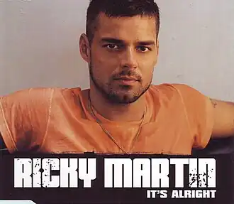 Обложка сингла Рики Мартина и М. Покора «It's Alright» ()