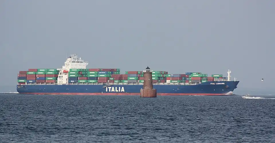 Контейнеровоз Ital Lunare, 2010 год