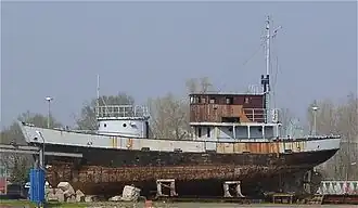 Бывший катер KFK 561, Вильгельмсхафен, 2003 год