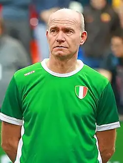 Балотта в составе сборной Италии на Кубке Легенд 2018