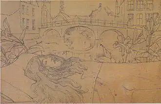 Иллюстрация Фернана Кнопфа