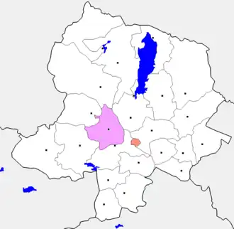 Арбулаг на карте