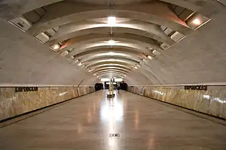 Центральный зал станции «Кировская»