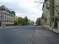 Конюшенная улица (вдали здание администрации Пушкинского района) (2008)