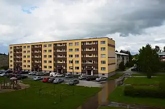 Многоквартирный дом на улице Вахтра