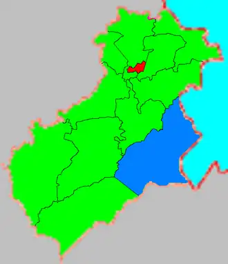 Куршиновичский сельсовет на карте