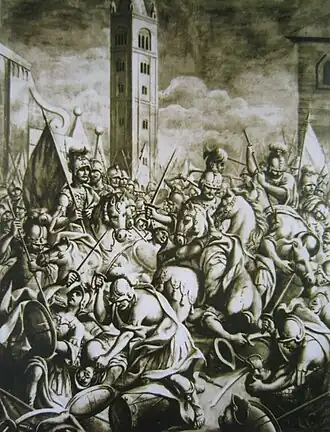 Фреска Джузеппе Маркетти (XVIII в.)