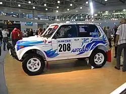 Спортпрототип Lada Niva, участвовавший в Мастер-ралли 1995.