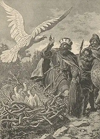 Лех с братьями Чехом и Русом (художник Валерий Эляш-Радзиковский)