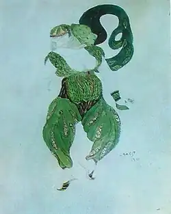 Л. С. Бакст. «Царевна-лягушка», 1900-1906 гг.