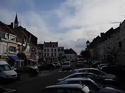 Площадь в центре города