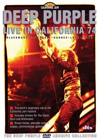 Обложка альбома Deep Purple «Live in California 74» ()