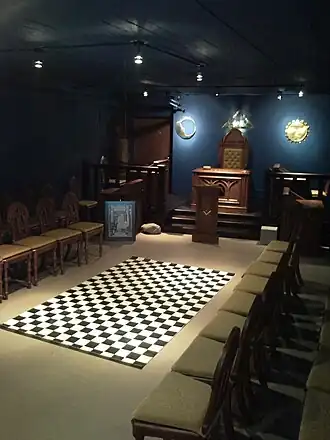 Лучезарная дельта в символической ложе