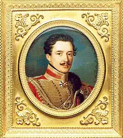 Портрет князя А. Я. Лобанова-Ростовского, 1828 г.