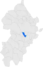 Расположение муниципалитета на карте провинции