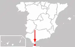 Сеу́та на карте