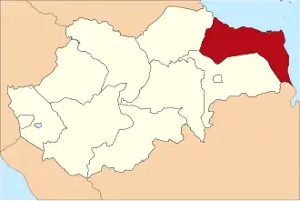 Восточный Танджунг-Джабунг на карте