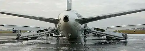 Задние надувные трапы