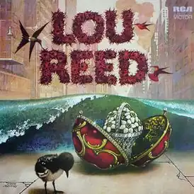Обложка альбома Лу Рида «Lou Reed» (1972)