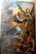 Святой Пётр, наставляемый ангелом. 1707. Холст, масло. Жиле, Прованс