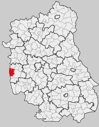 Лазиска на карте